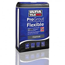 Charcoal ProGrout 10kg UltraTileFix flexible grout for walls and floors