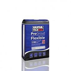 Silver Grey ProGrout 3kg UltraTileFix flexible grout for walls and floors