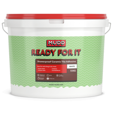 Mudd Ready For It white tile adhesive 15kg - 37106 - D1TE