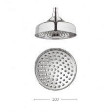 Belgravia 200mm Easy Clean showerhead by Crosswater Bathrooms