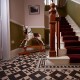 Braemar with Bronte victorian floor tile design