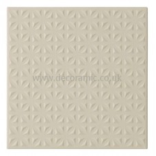 Slip resistant Tetra White tile 148 x 148 x 9 mm - DW-TEWHT1515 Dorset Woolliscroft