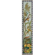 Brilliant White Birds & Butterfly 5T Set Gloss Decorated Ceramic - 6008A - 152x152 Original Style