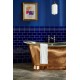 Original Style G9002 royal blue Half Tile 152 x 75mm | 6 x 3 " plain tile