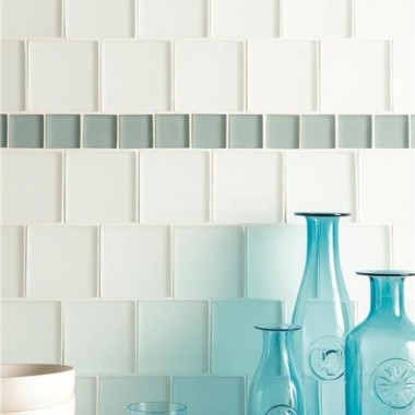 Original Style Arctic frosted glass tile GW-ART410F 100x100mm Glassworks