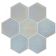 Original Style Futura Dichroic clear glass tile GW-FGHMOS 289x280mm Glassworks