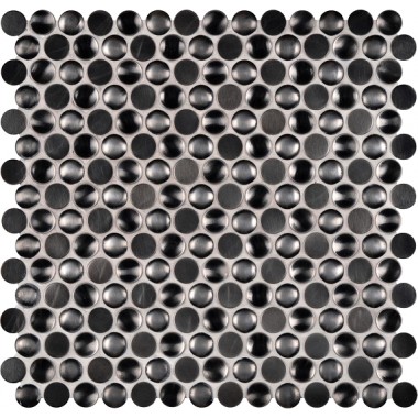 Black Link Aluminium Mosaic EW-BKLMOS metal mosaic tile 292x292x8mm Original Style