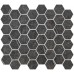 Burano Grey Hexagon Recycled Glass GW-BURHEXMOS glass mosaic tile 280x325x5mm Original Style