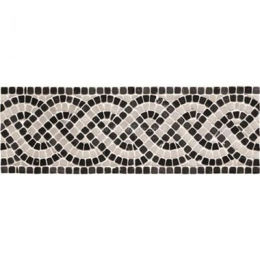 Original Style Mosaics Athenian Rope Black 300x100mm EW-ATROPEB mosaic tile