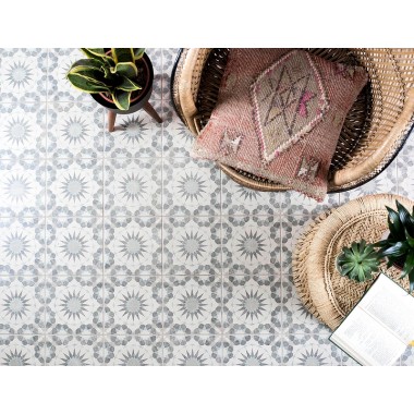 Odyssey Mezzo Rondo 8209 Porcelain tile Full Bodied 200x200mm Original Style