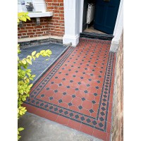 York with Kingsley victorian floor tile design