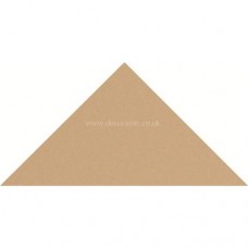 Original Style 6212V buff triangle 50 x 36 x 36 | 2 x 1 1/2 x 1 1/2" plain tile