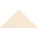 Original Style 6413V white triangle 73 x 52 x 52 | 3 x 2 x 2" plain tile