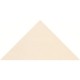 Original Style 6414V white triangle 104 x 73 x 73 | 4 1/8 x 3 x 3" plain tile