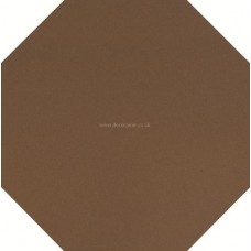 Original Style 6531V brown octagon 151 x 151 | 6 x 6" plain tile