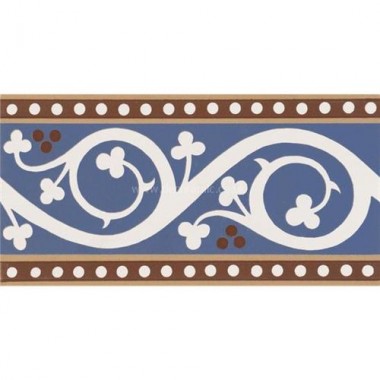 Original Style 6572V blue Kitchener Border 151 x 75 | 6 x 3" decorative tile