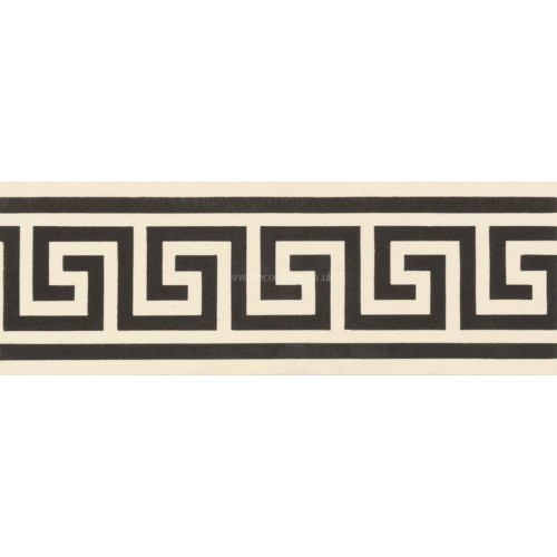 6666v Black On White Greek Key Border, Greek Key Floor Tile Border Ideas
