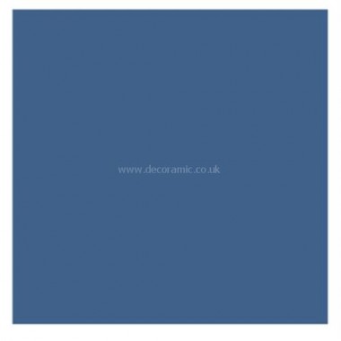 Original Style 6902V pugin blue square 53 x 53 | 2 x 2" plain tile