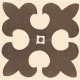 Original Style 7903V dark brown on white Gordon 53 x 53 | 2 x 2" decorative tile