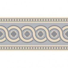 Original Style 7960V grey on white Telford Border 151 x 75 | 6 x 3" decorative tile