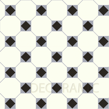 Arundel (B) with Melville victorian floor tile design