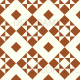 Braemar (A) with Rochester victorian floor tile design