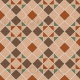 Braemar (C) with Stevenson victorian floor tile design