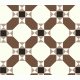 Inverlochy (B) with Rochester victorian floor tile design