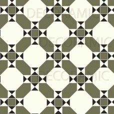 Inverlochy (C) with Rochester victorian floor tile design