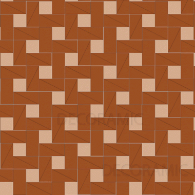 Lincoln (B) with Scott victorian floor tile design