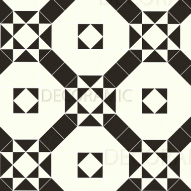 Westminster (C) with Eliot victorian floor tile design