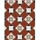 Fotheringhay with Simple victorian floor tile design