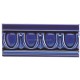 Original Style G9906 Royal Blue 152 x 65mm | 6 x 2 1/2" decorative tile