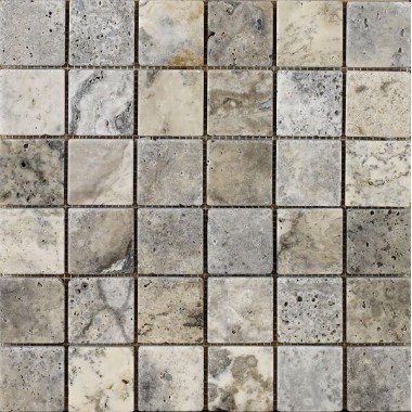Anatolian Grey Mixed Stone tile Verona S20004 48x48mm