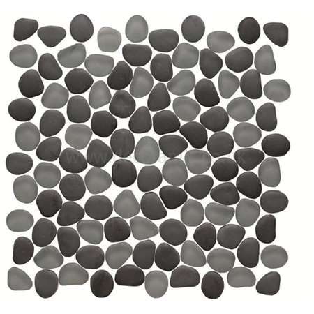 Flores Frosted Pebble Mosaic Tile