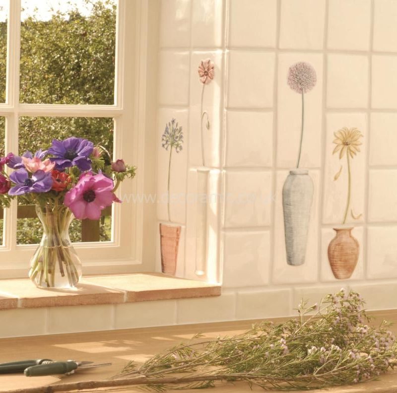 Winchester Jar Decorated Tile 210x105 mm W.HP1489 Winchester Tiles