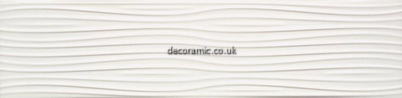 Megalos White Sea 185690 15x60 cm by Dune