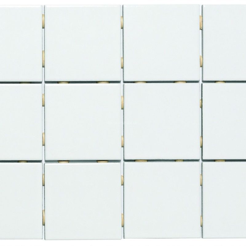 Ceramic Basic Blanco Brillo 186439 29.7x39.7 cm by Dekostock