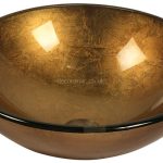 Basin Bowl Brown 186883 42x42x15 cm by Dekostock