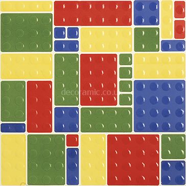 Ceramic Play 187106 23.7x23.7 cm by Dekostock