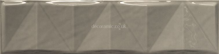 Ceramic Diamond Mink Glossy 187252 10x40 cm by Dekostock