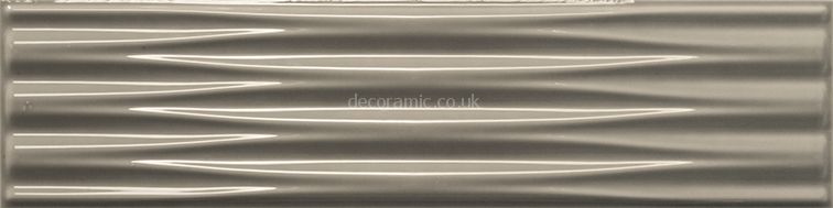 Ceramic Loop Mink Glossy 187266 10x40 cm by Dekostock