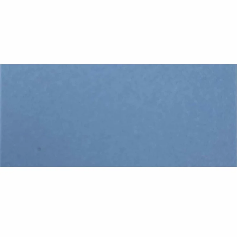 Blue Rectangle 6623V 151x75mm Victorian Floor Tile Plain Colour