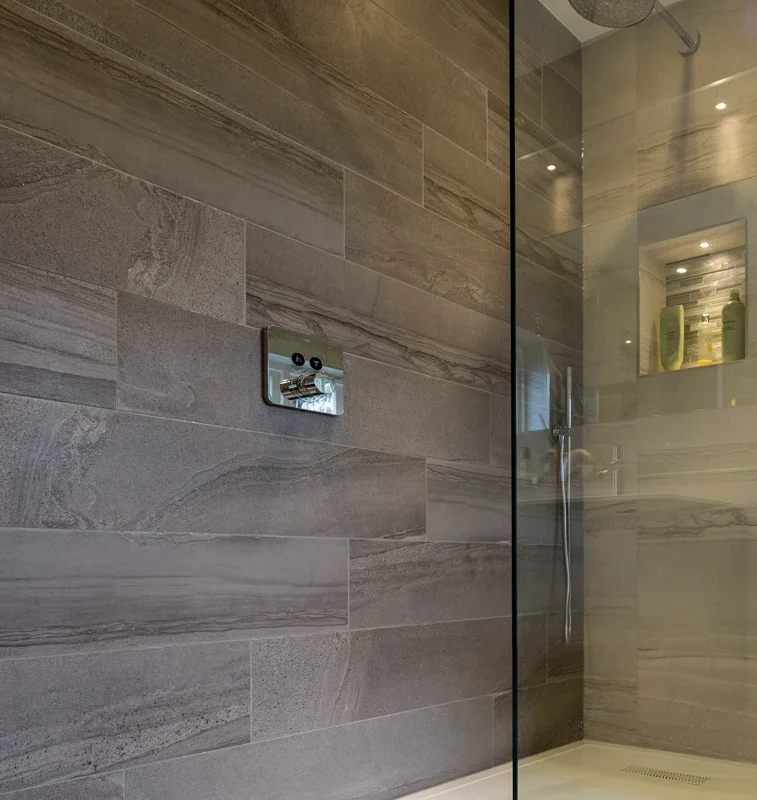 Amelia carbon dark porcelain tile CS1063 by Original Style Tileworks colection