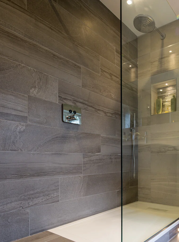 Amelia carbon dark porcelain tile CS1063 by Original Style Tileworks colection