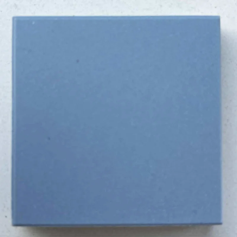 Blue Square 75x75mm 6603V Victorian Floor Tile Plain Colour