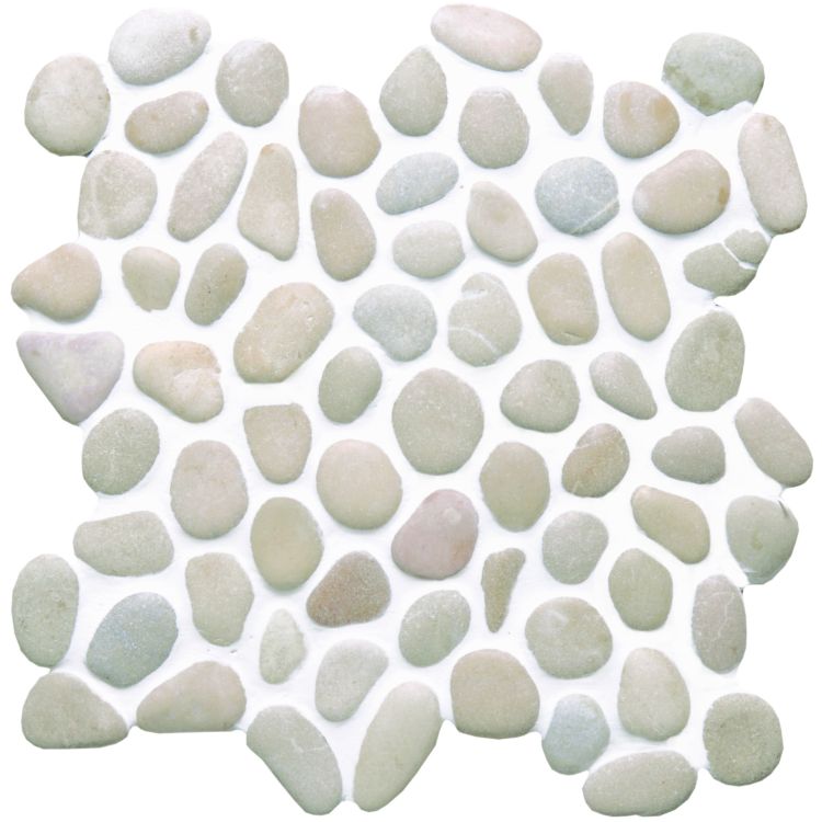 Pebbles irregular mosaic shown as a single sheet