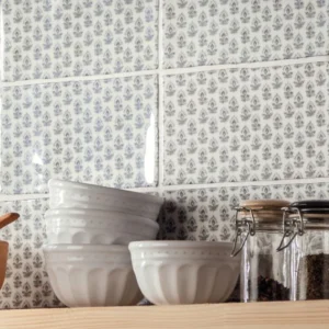 Picot Dove Grey brick W.2107 ceramic tile 100x200mm Original Style