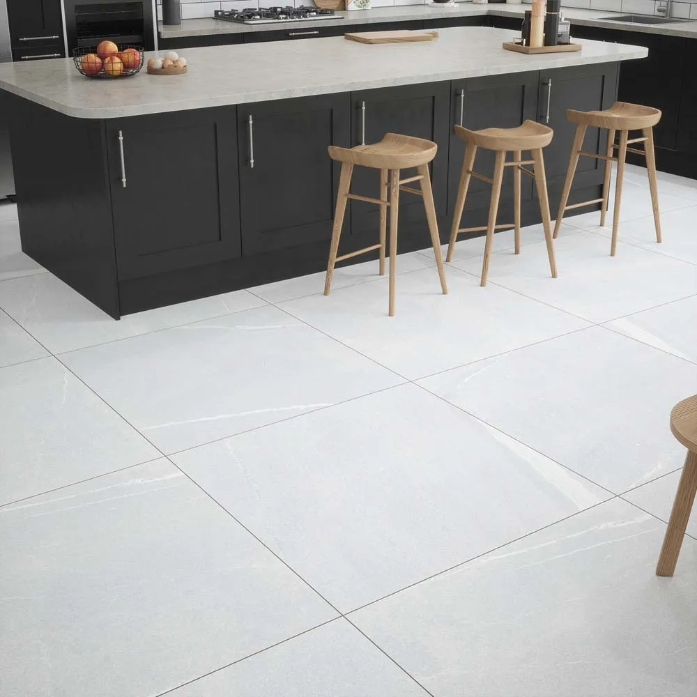 Eastford pearl matt porcelain 1000x1000 mm floor indoor use tile p12825