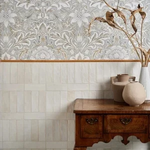 Oasis Ceramic White Matt Tile 6.5x20 Ca’ Pietra
